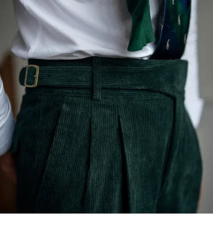 Frank | Pantalones de hombre de pana, estilo cómodo y ajuste perfecto