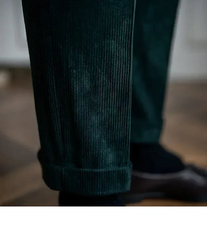 Frank | Pantalones de hombre de pana, estilo cómodo y ajuste perfecto