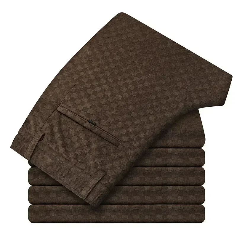 Rafael | Elegantes Pantalones Slim-Fit a Cuadros para Hombres