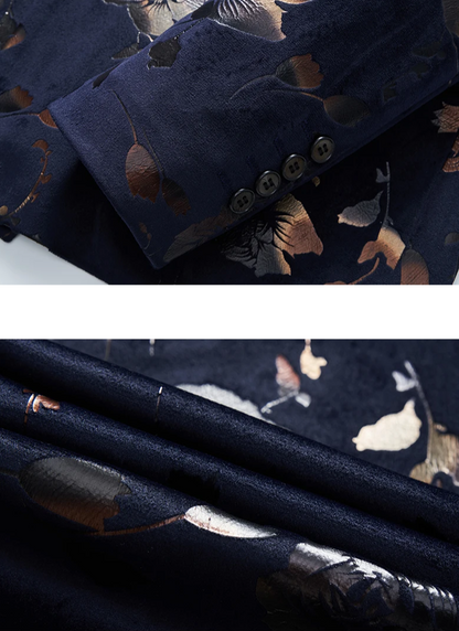 Dylan | Blazer de lujo para hombres con patrones florales