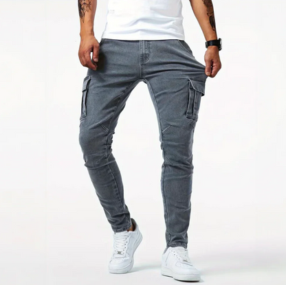 Robin | Jeans Cargo-Skinny Estilosos para Hombres