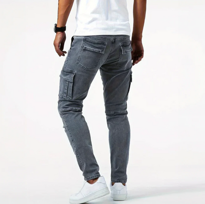 Robin | Jeans Cargo-Skinny Estilosos para Hombres