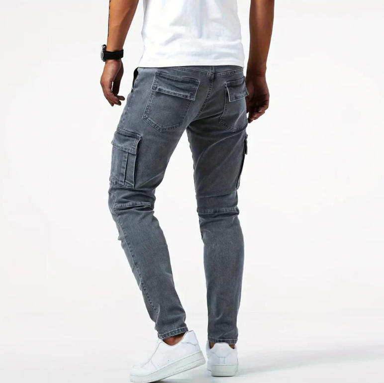 Robin | Jeans Cargo-Skinny Estilosos para Hombres