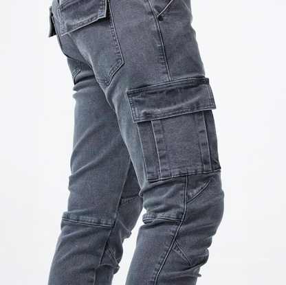 Robin | Jeans Cargo-Skinny Estilosos para Hombres