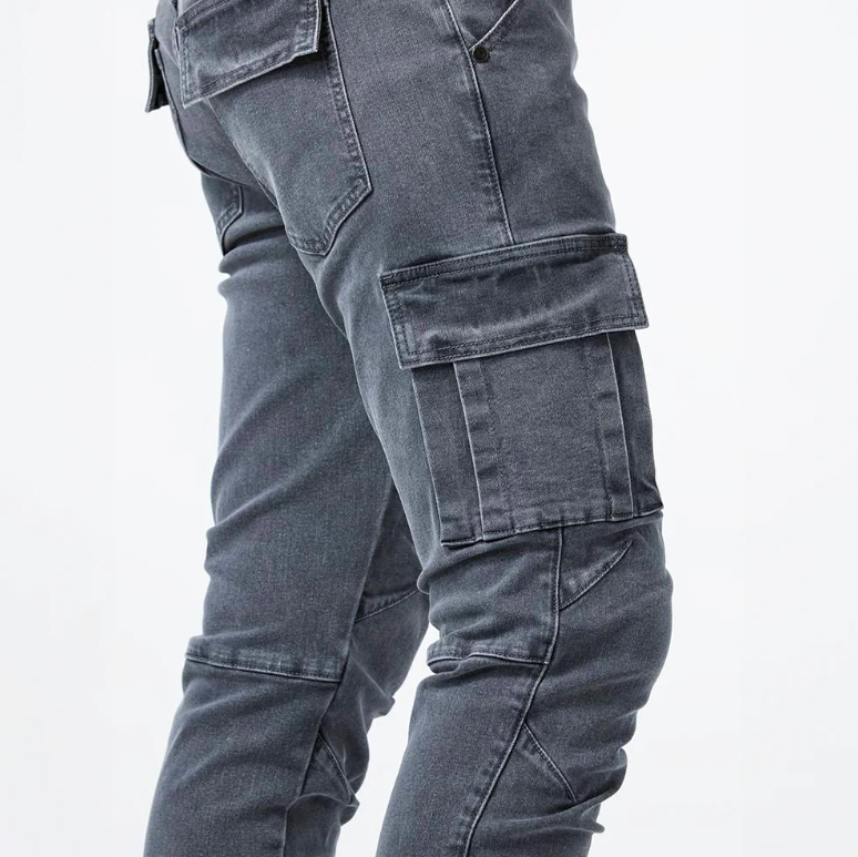 Robin | Jeans Cargo-Skinny Estilosos para Hombres