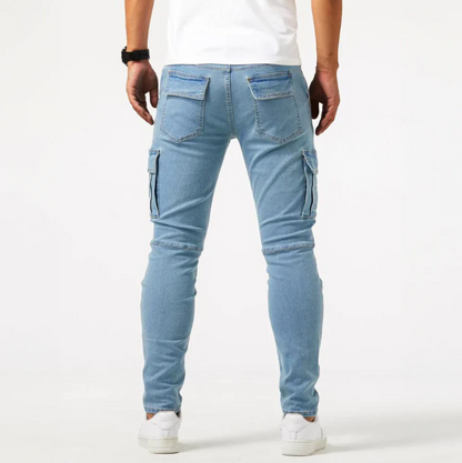 Robin | Jeans Cargo-Skinny Estilosos para Hombres