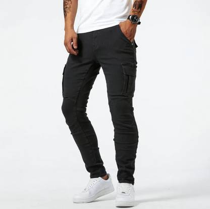 Robin | Jeans Cargo-Skinny Estilosos para Hombres