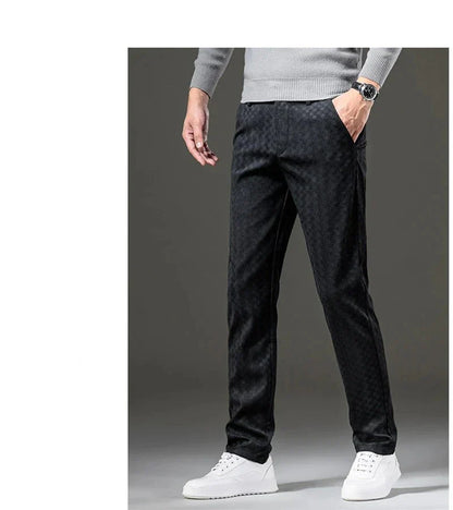 Rafael | Elegantes Pantalones Slim-Fit a Cuadros para Hombres