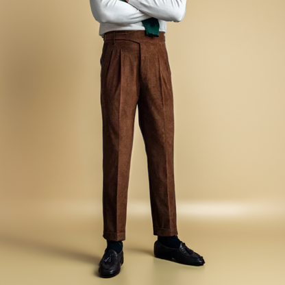 Frank | Pantalones de hombre de pana, estilo cómodo y ajuste perfecto