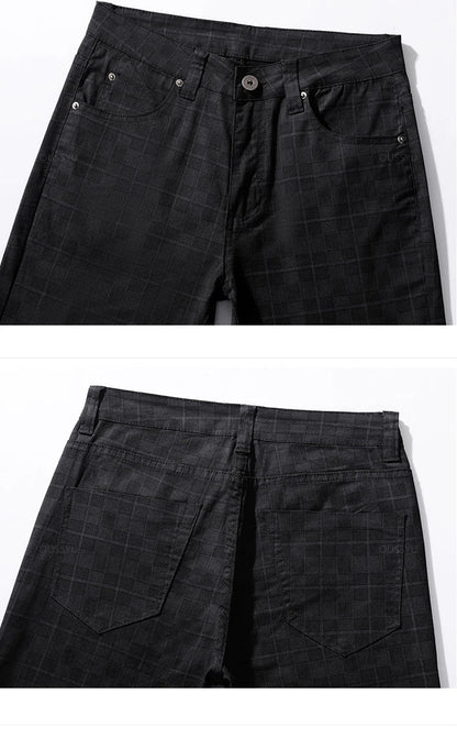 Patrick | Pantalones Slim Fit a Cuadros para Hombre Casual y Estiloso