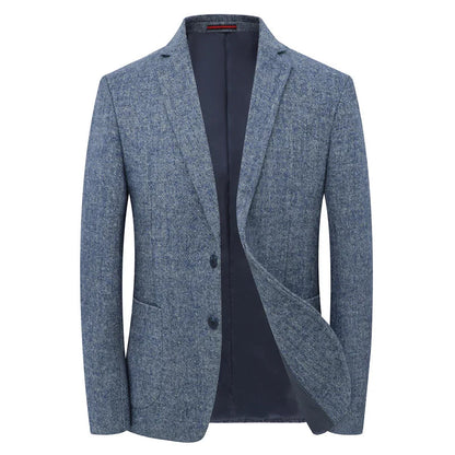 Givano | Elegante blazer para hombre en gris