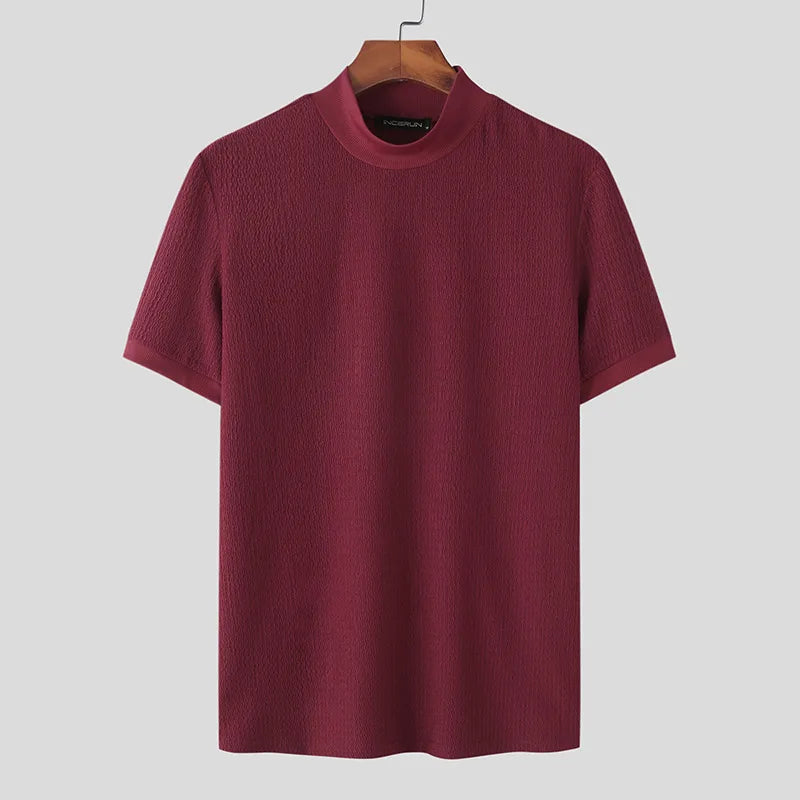 Paolo | Camiseta de Hombre de Manga Corta Stilvoles