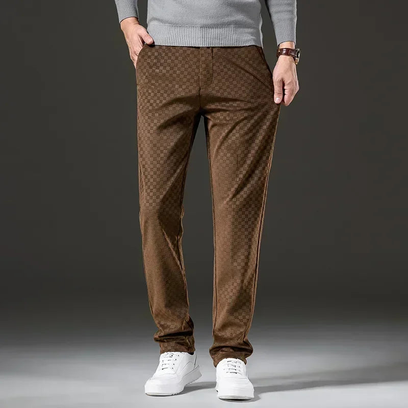 Rafael | Elegantes Pantalones Slim-Fit a Cuadros para Hombres