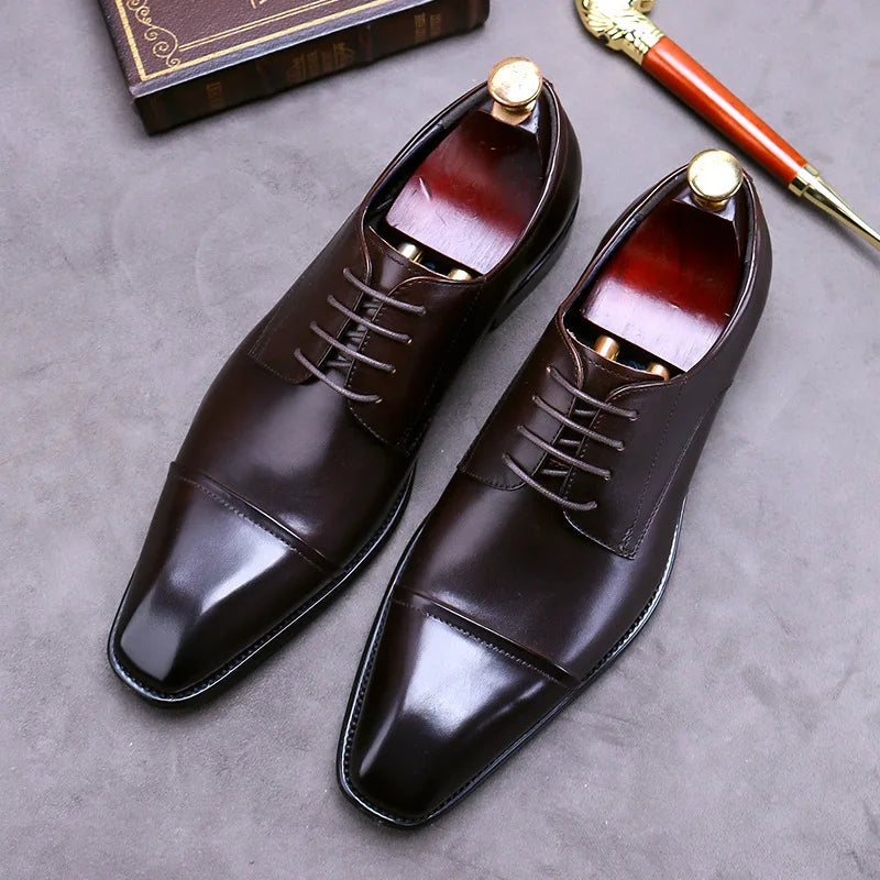 Stylish Leather Business Shoes