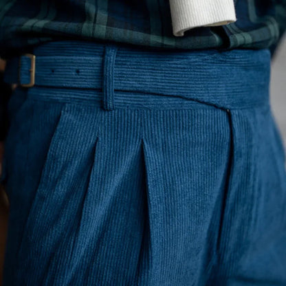 Frank | Pantalones de hombre de pana, estilo cómodo y ajuste perfecto