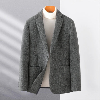 Givano | Elegante blazer para hombre en gris