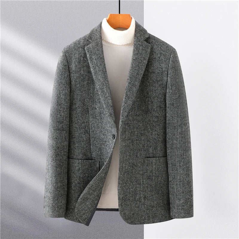 Givano | Elegante blazer para hombre en gris