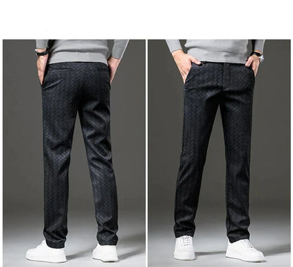 Rafael | Elegantes Pantalones Slim-Fit a Cuadros para Hombres