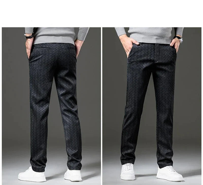 Rafael | Elegantes Pantalones Slim-Fit a Cuadros para Hombres