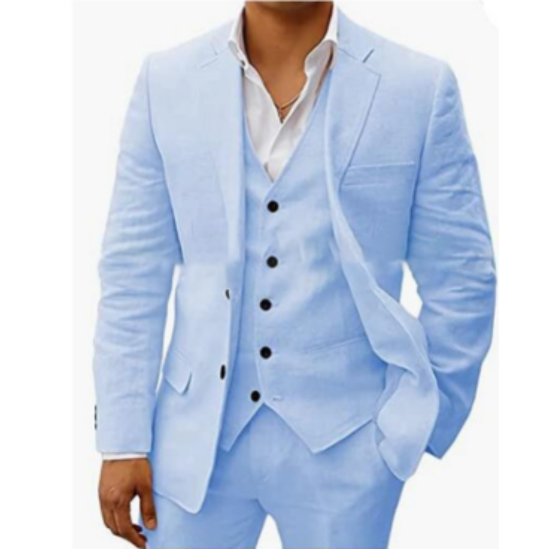 Men's Summer Wedding Guest Suit | Three-Piece