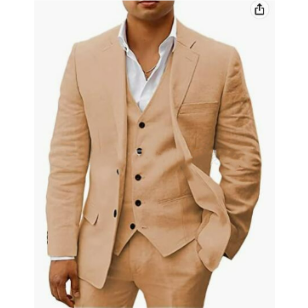 Men's Summer Wedding Guest Suit | Three-Piece