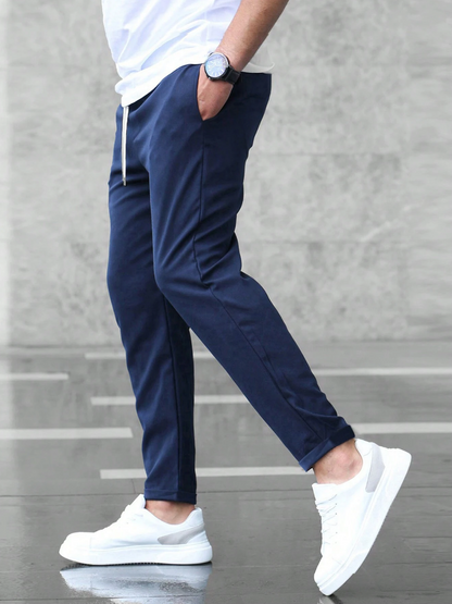 Atlden | Pantalones Jogger Slim Fit con Cuerda