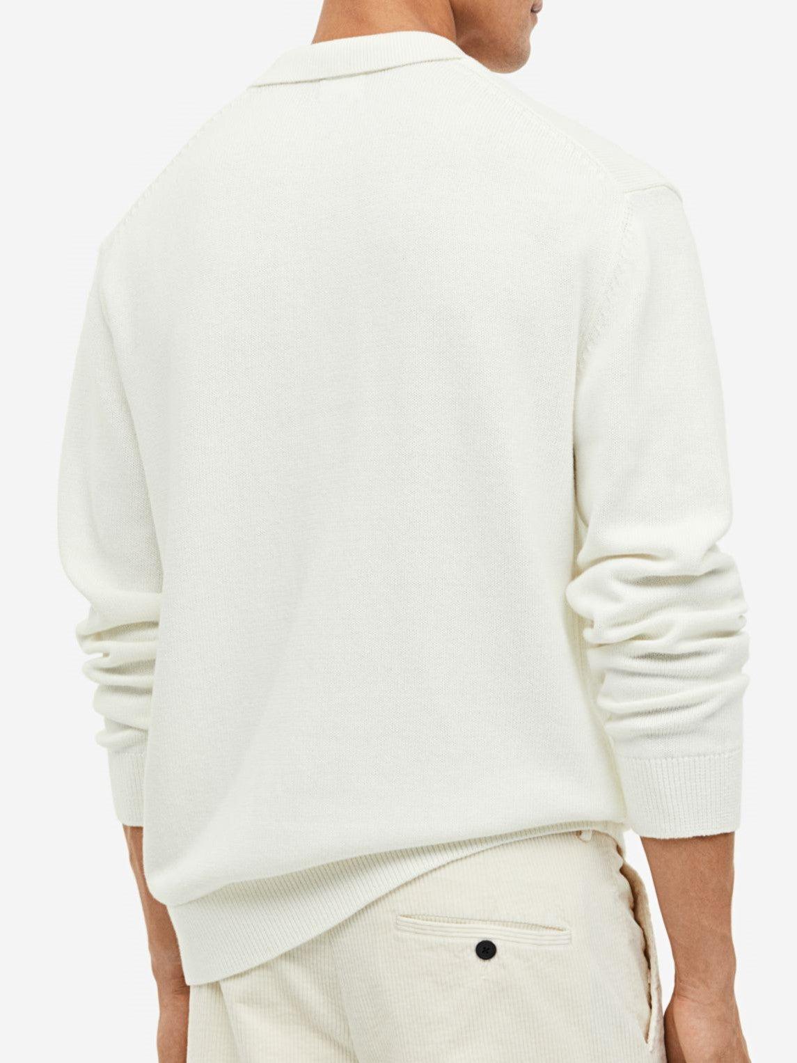 Suéter elegante con cuello abierto para looks estilosos