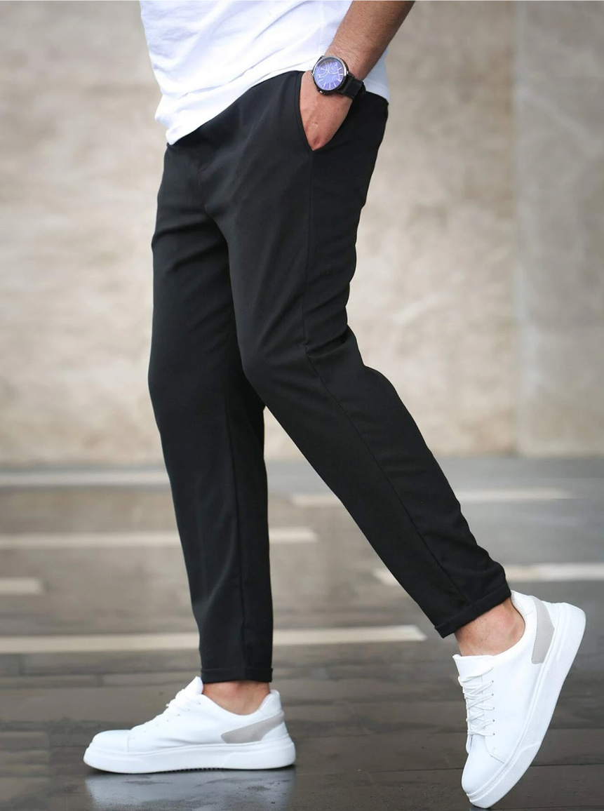 Atlden | Pantalones Jogger Slim Fit con Cuerda