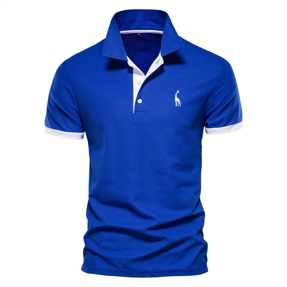 Berake | Polo bicolor con diseño deportivo