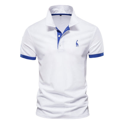 Berake | Polo bicolor con diseño deportivo