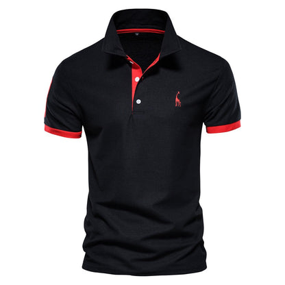 Berake | Polo bicolor con diseño deportivo