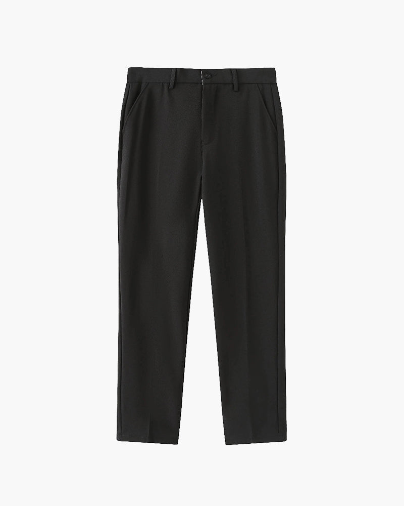 Walker | Pantalón de negocios slim fit de cintura alta