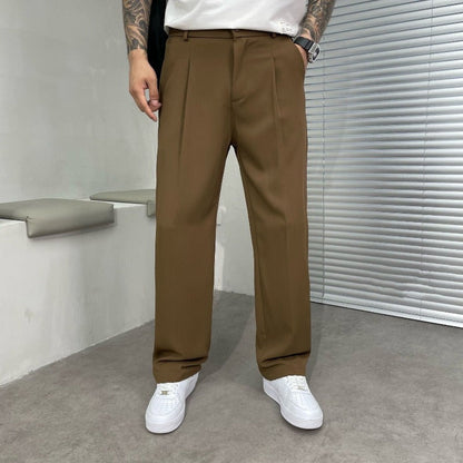 Luigi | Pantalones Elegantes de Pierna Ancha para Hombres