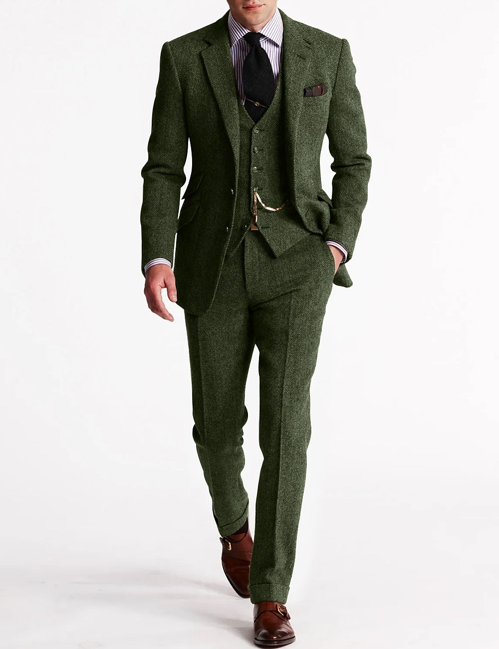 Classic Men's Wedding Guest Suit | Three-Piece