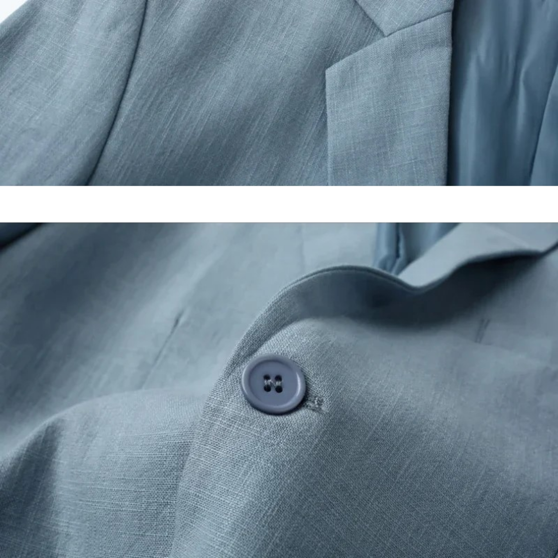 Martin | Elegante Blazer de Lino para Hombre