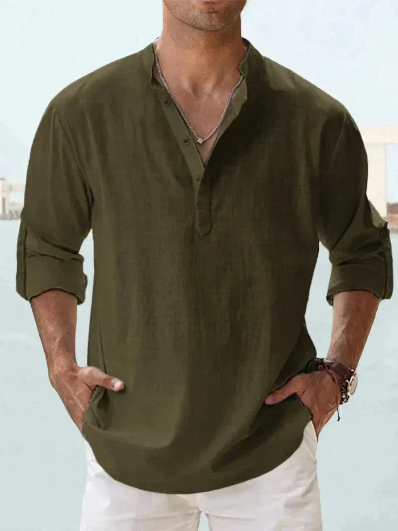 Ivar | Camisa Henley para Hombre