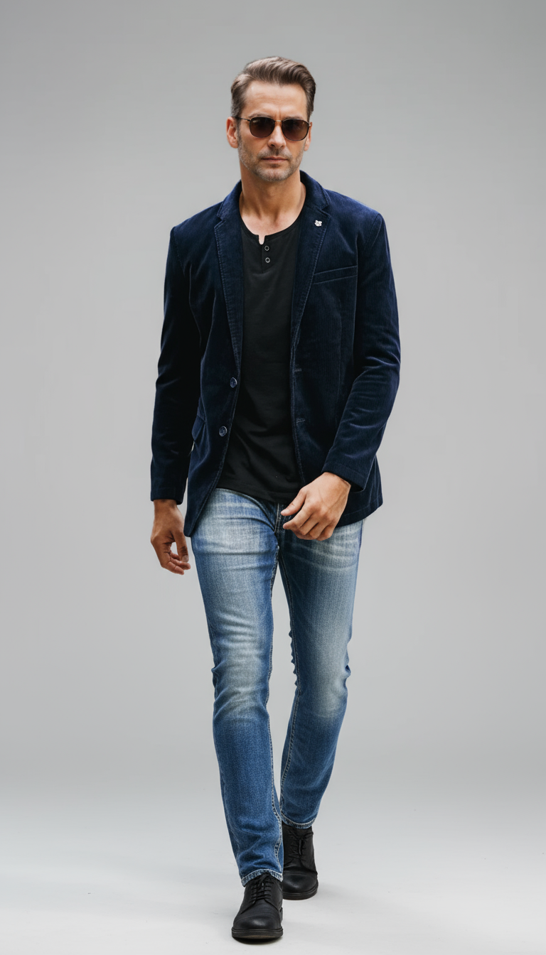 Terra Luxe Corduroy Blazer For Men Limited