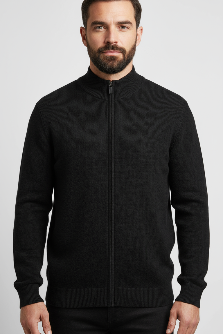 UrbanZip Quarter Zip Jumper, Casual Elegant Collection, Exclusive