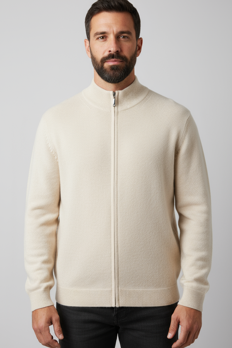 UrbanZip Quarter Zip Jumper, Casual Elegant Collection, Exclusive