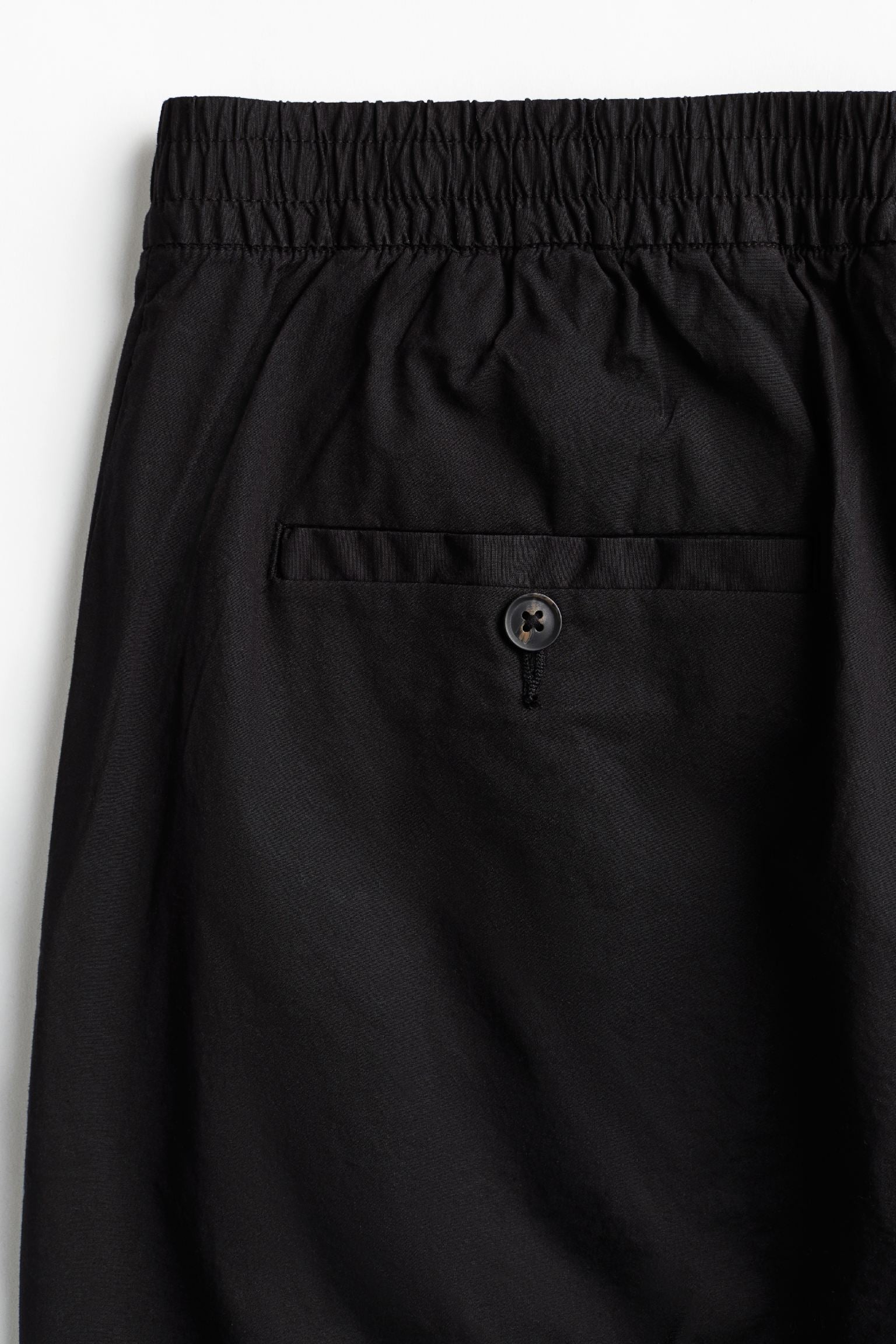 Francesco | Pantalón Chino para Hombre en Negro con Cordón