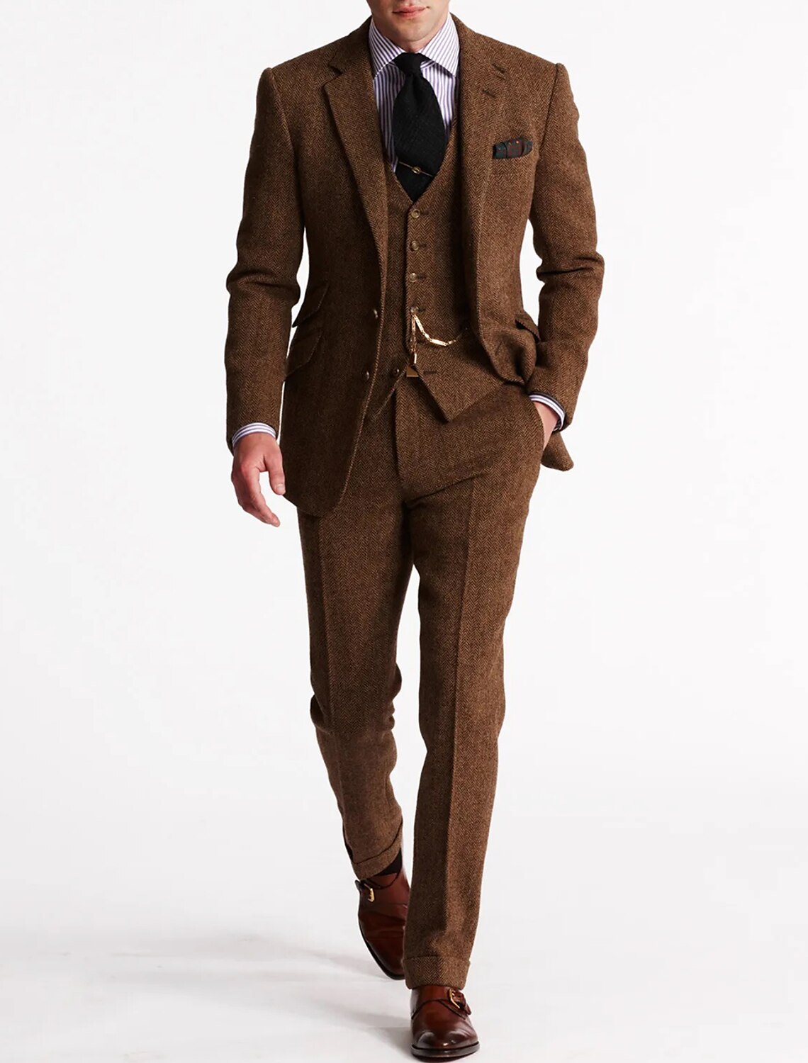 Classic Men's Wedding Guest Suit | Three-Piece