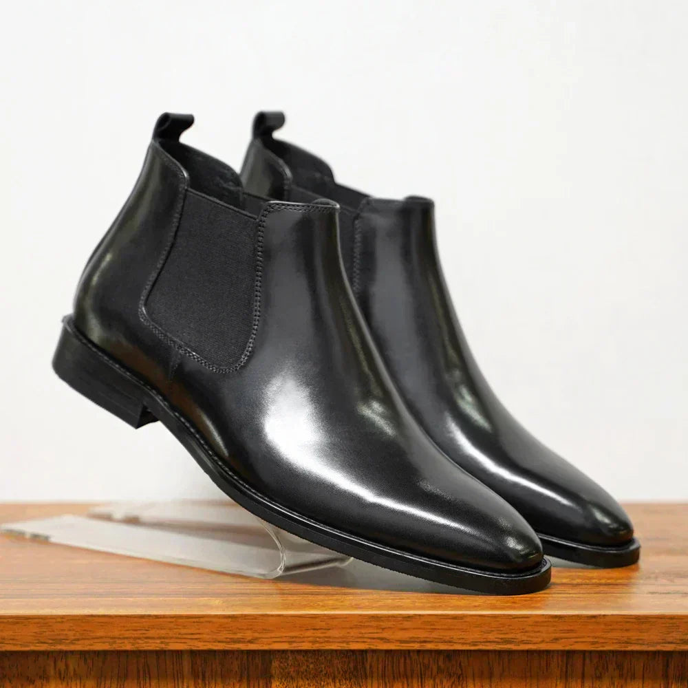 Chelsea Boots in Leather Percival