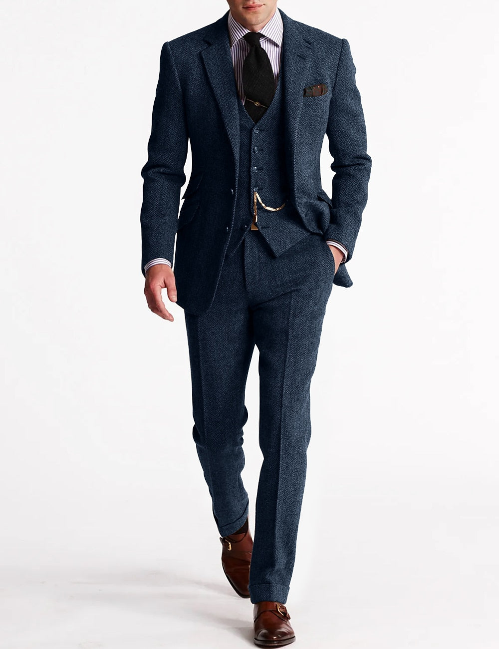 Classic Men's Wedding Guest Suit | Three-Piece