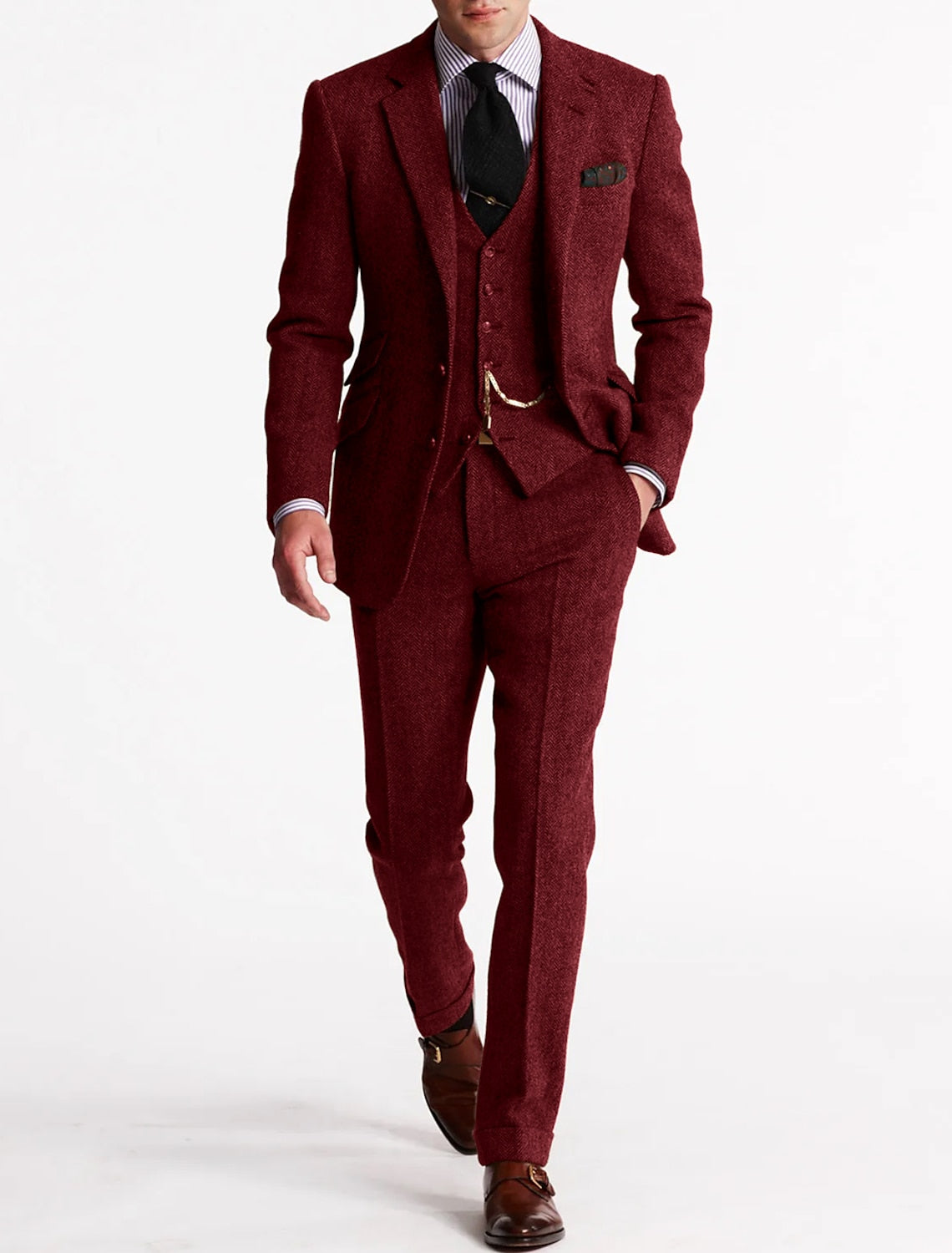 Classic Men's Wedding Guest Suit | Three-Piece