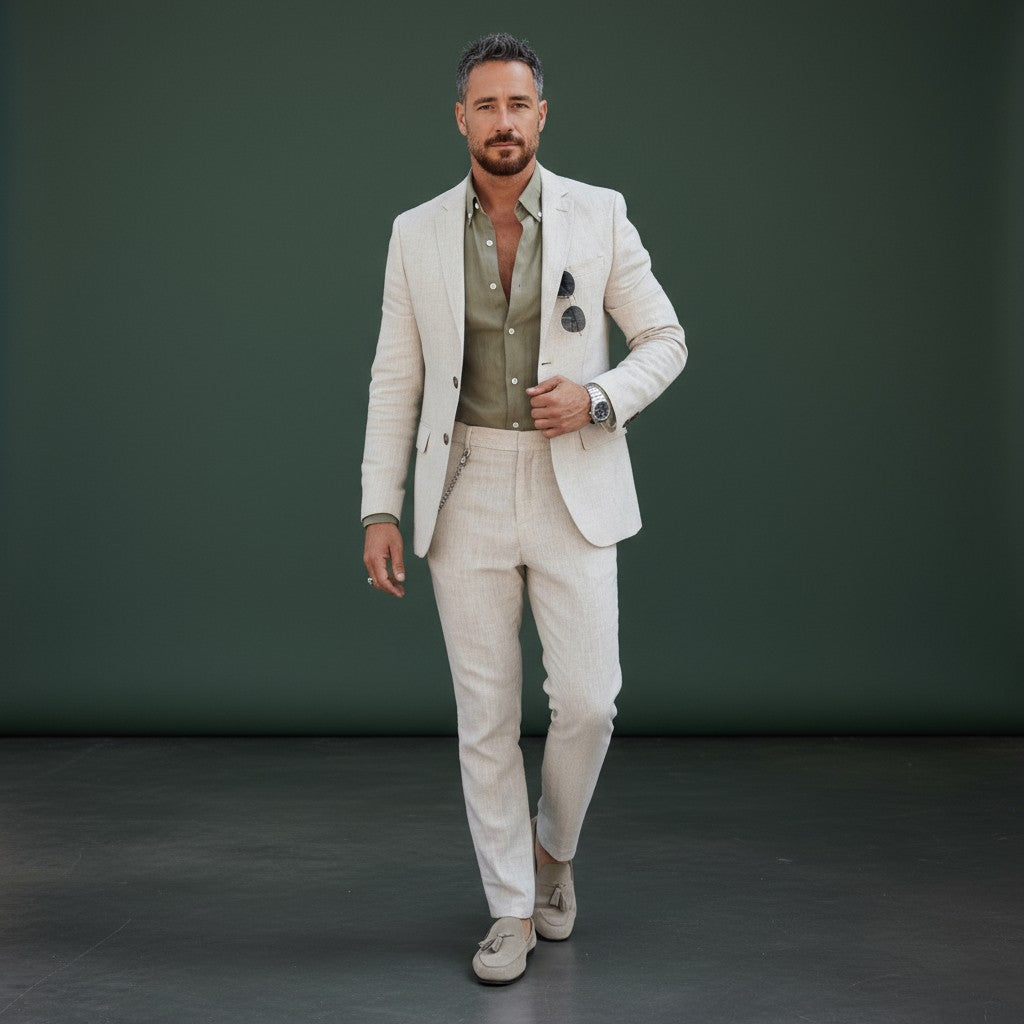 Men's 2-Piece Wedding Guest Suit | Blazer and Trousers